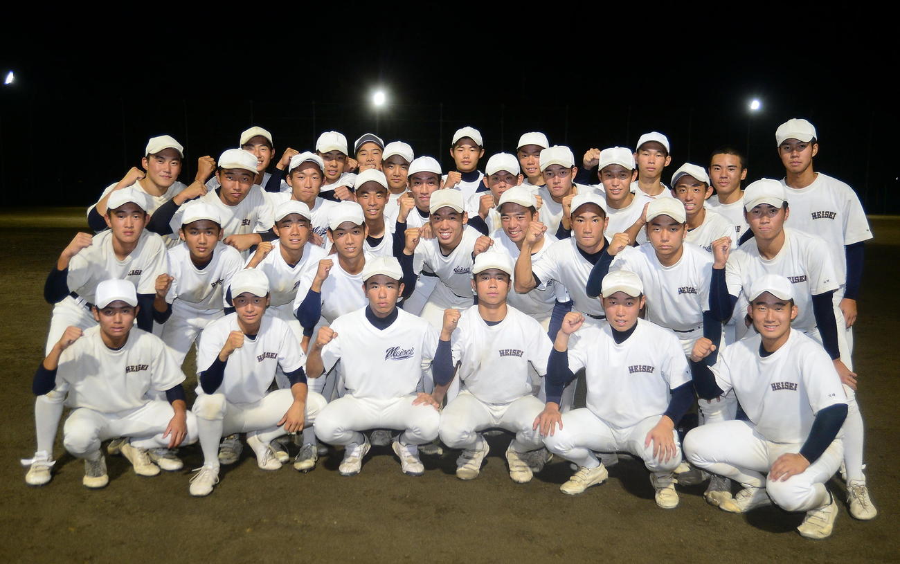 東海大会に向けて意気込む藤枝明誠ナイン