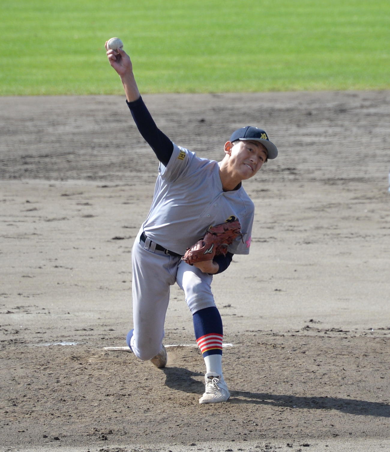 八戸学院光星対青森山田　青森山田の先発は桜田（撮影・濱本神威）