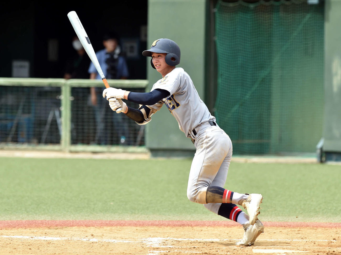 8月27日東北戦で1安打の仙台育英・登藤