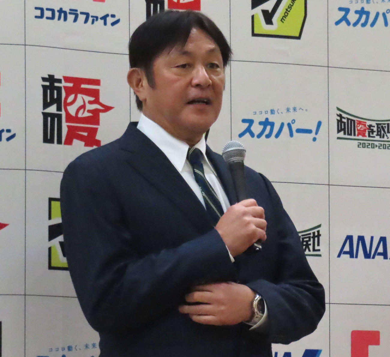 公式アンバサダーとして登壇した荒木氏（撮影・黒須亮）