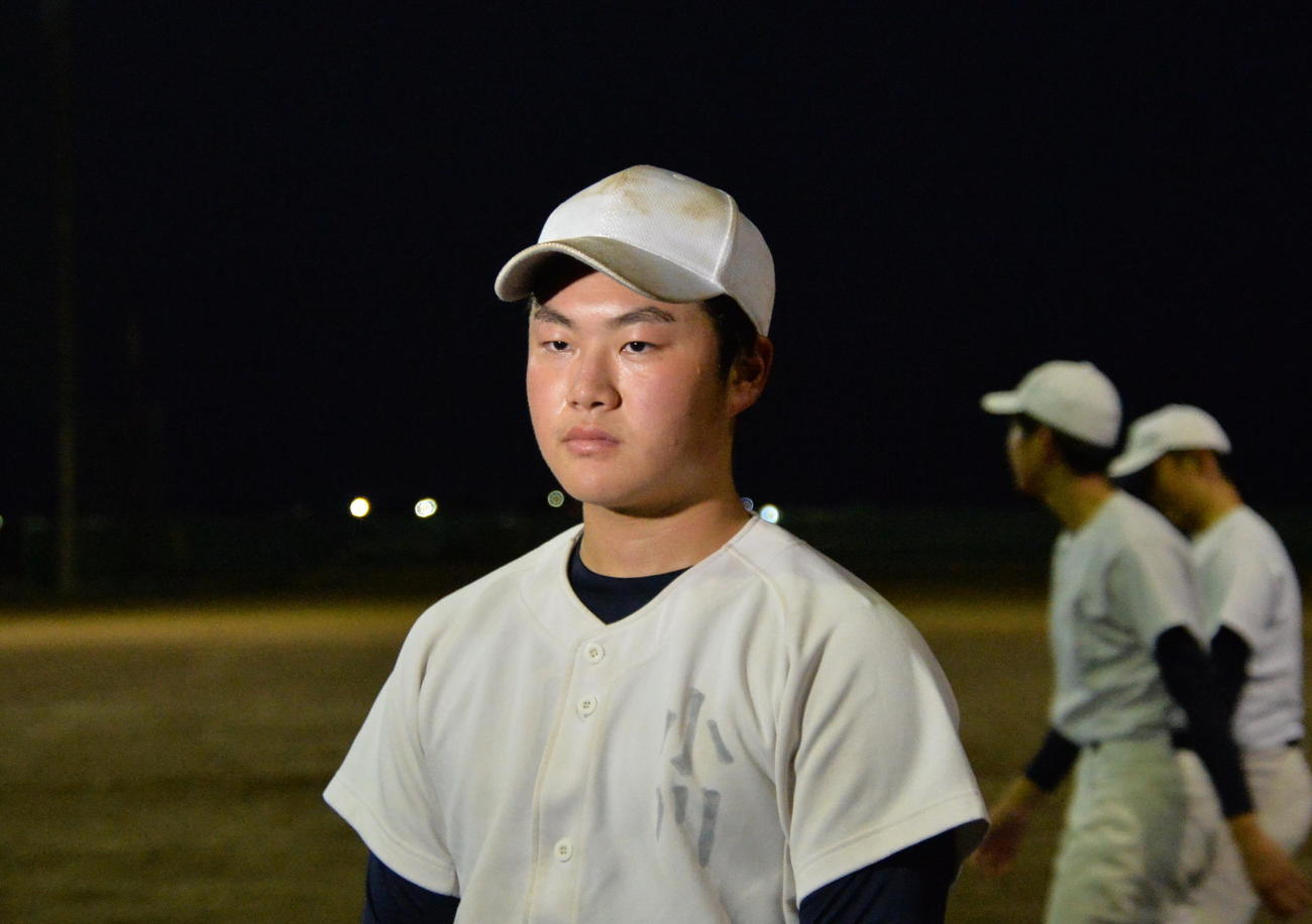 地区代表校に選出された思いを語る仙台一・小川主将（撮影・濱本神威）