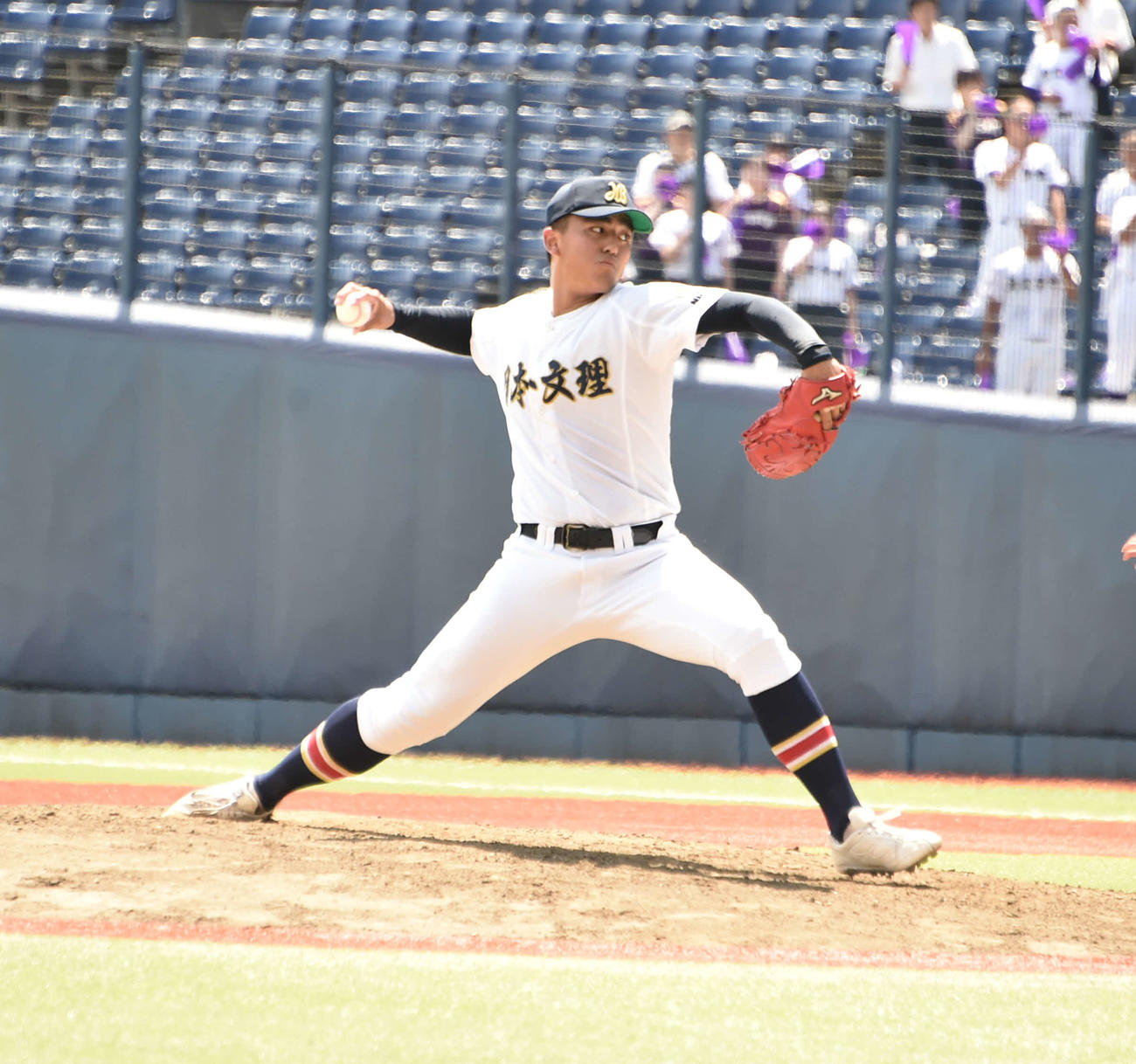 7月20日、夏の新潟大会準々決勝・東京学館新潟戦で先発した高橋