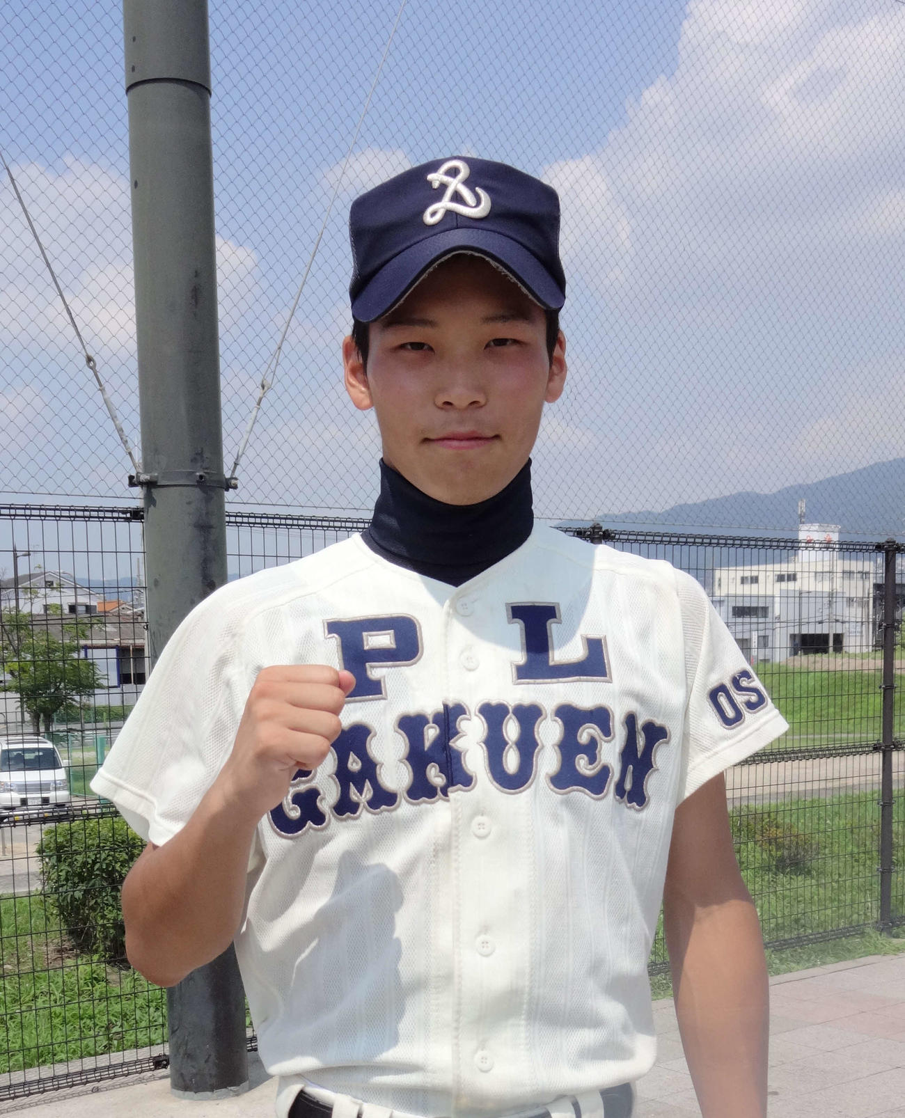 PL学園時代の中川圭太（2014年7月撮影）