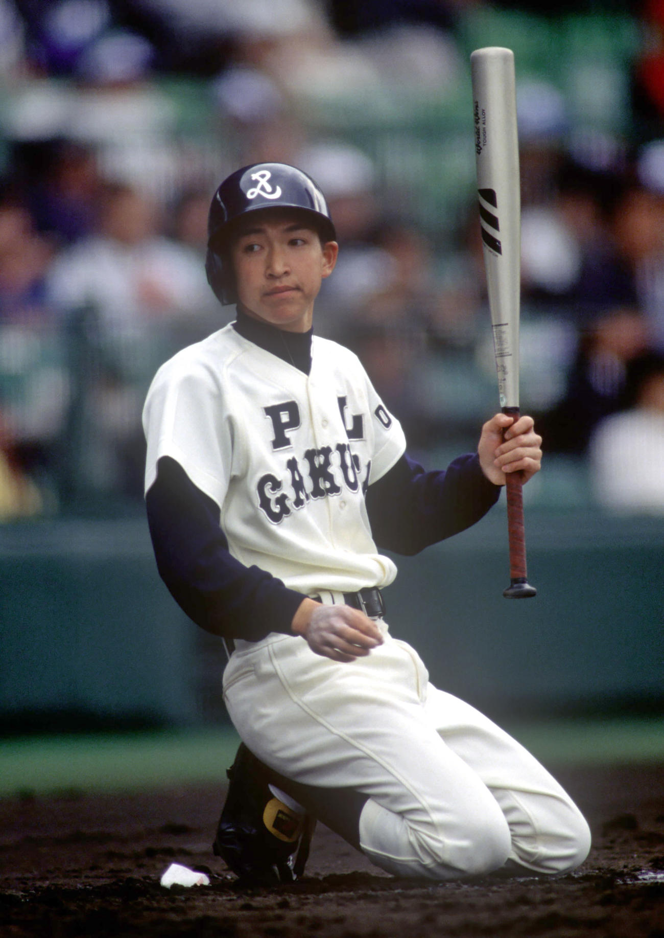 PL学園時代の立浪和義（1987年3月撮影）