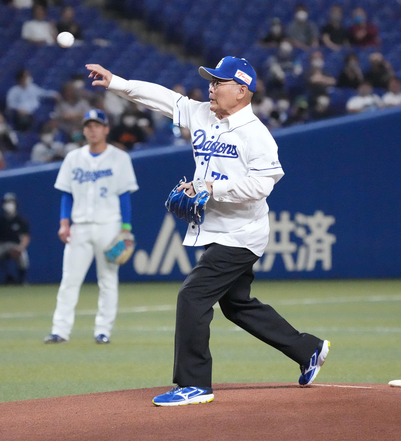 PL学園高等学校硬式野球部元監督中村順司氏（2022年5月24日撮影）