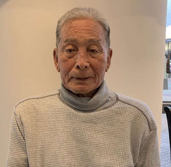母校耐久のセンバツ出場が決まり、喜びを語った梅本正之氏（撮影・高野勲）