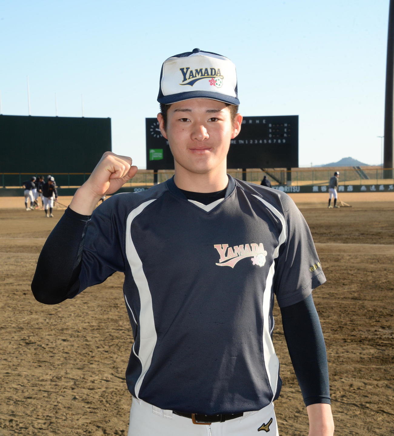 勝負強さを発揮することを誓った菊池伊