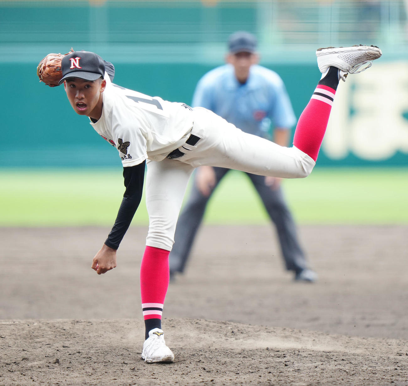 日大三島・竹田皓晴（2022年8月撮影）