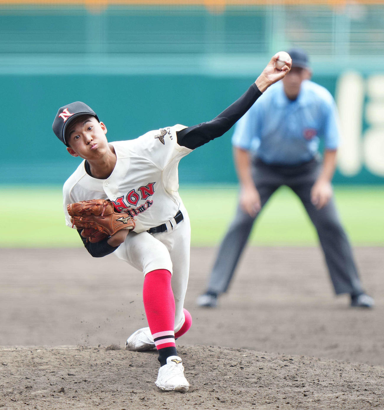 日大三島・竹田皓晴（2022年8月撮影）