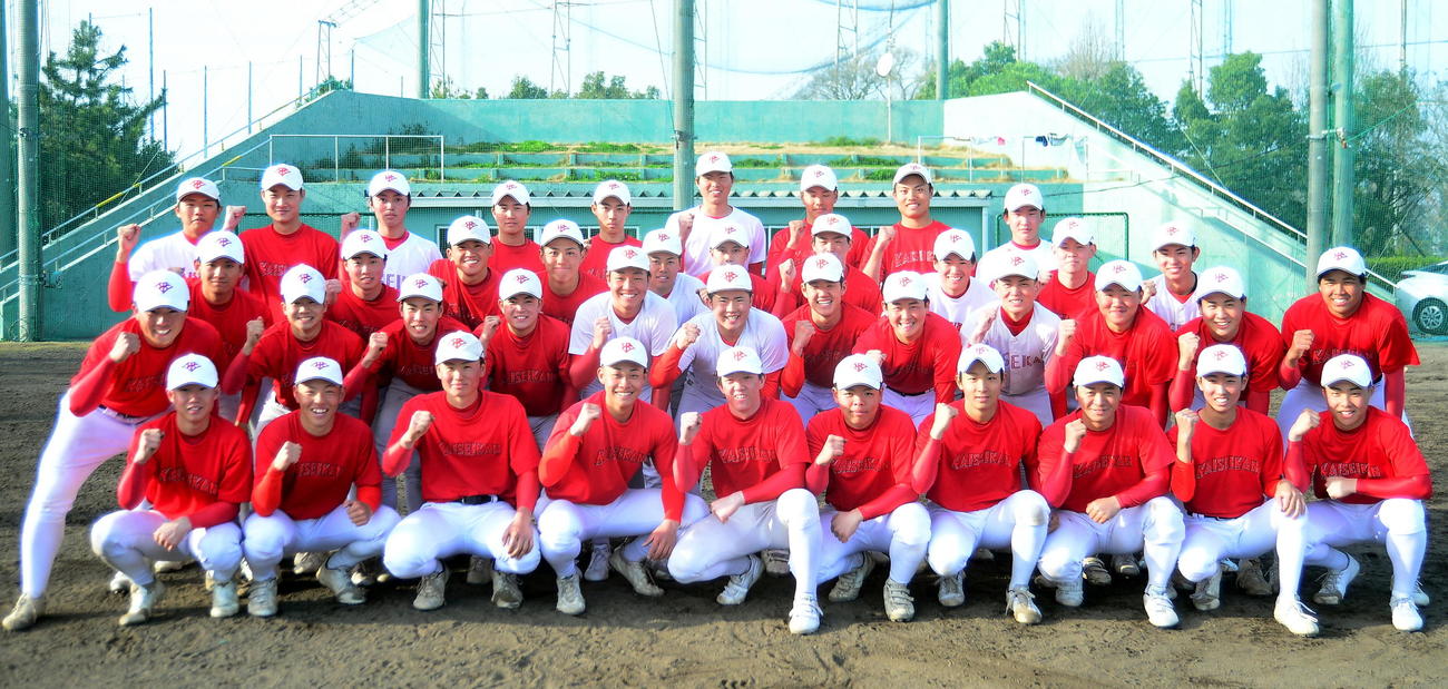 新体制で挑む春季大会へ意気込む浜松開誠館の選手たち