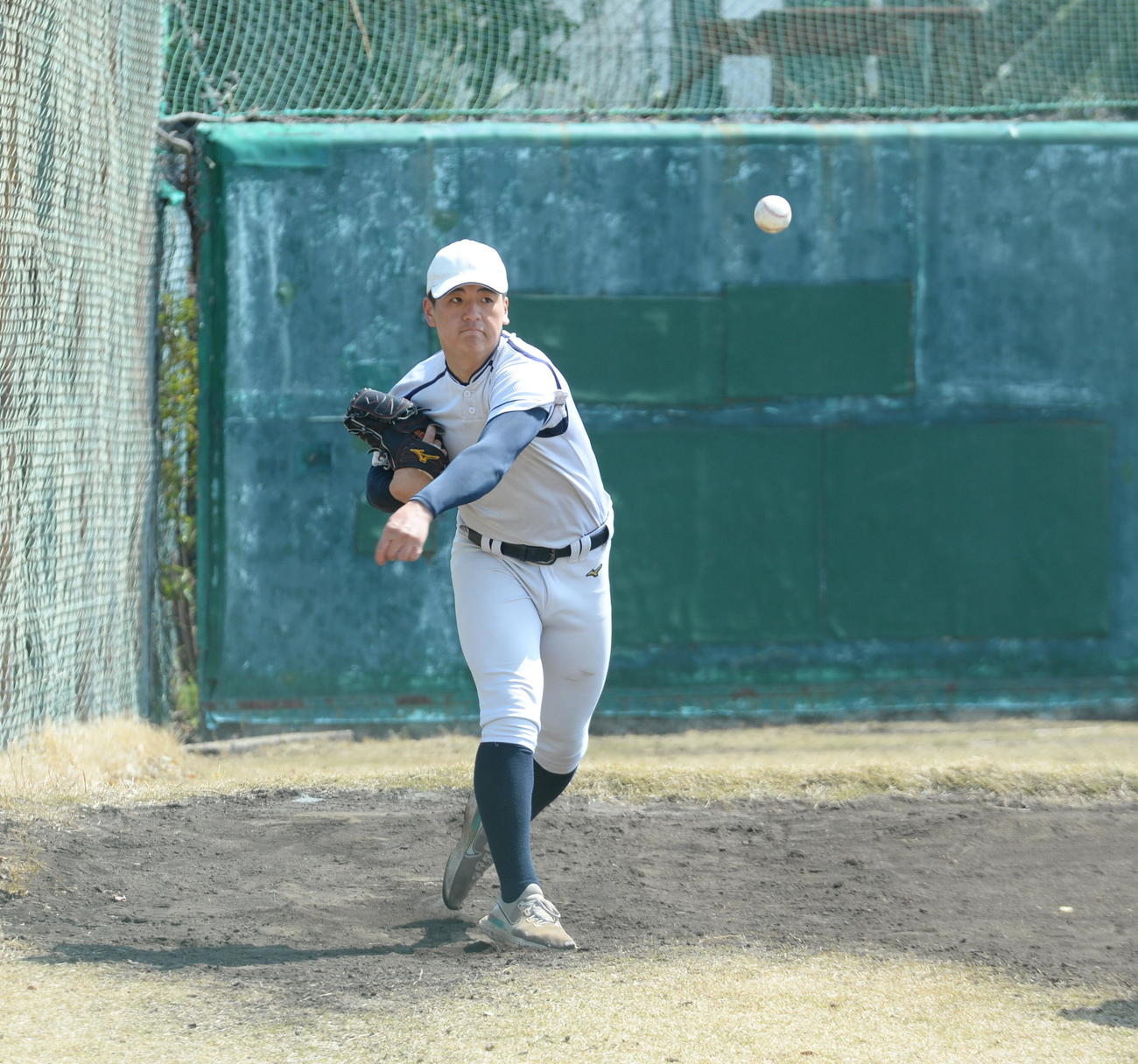 「甲子園のマウンドは特別な人間になれる場所」と語り、出番を心待ちにする森田（撮影・濱本神威）