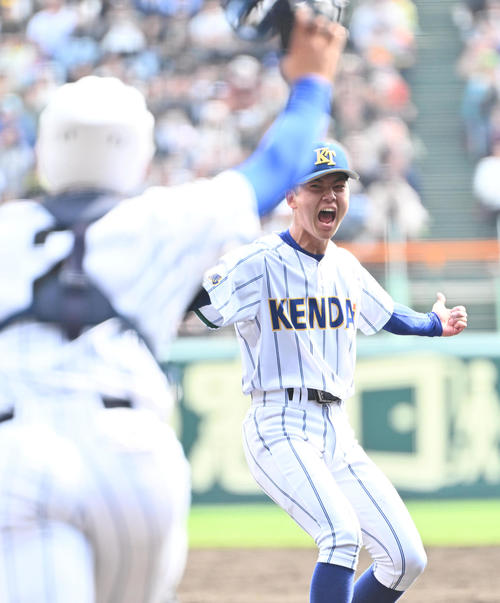 センバツ】健大高崎・佐藤龍月22イニング連続0封「指の痛みもあった