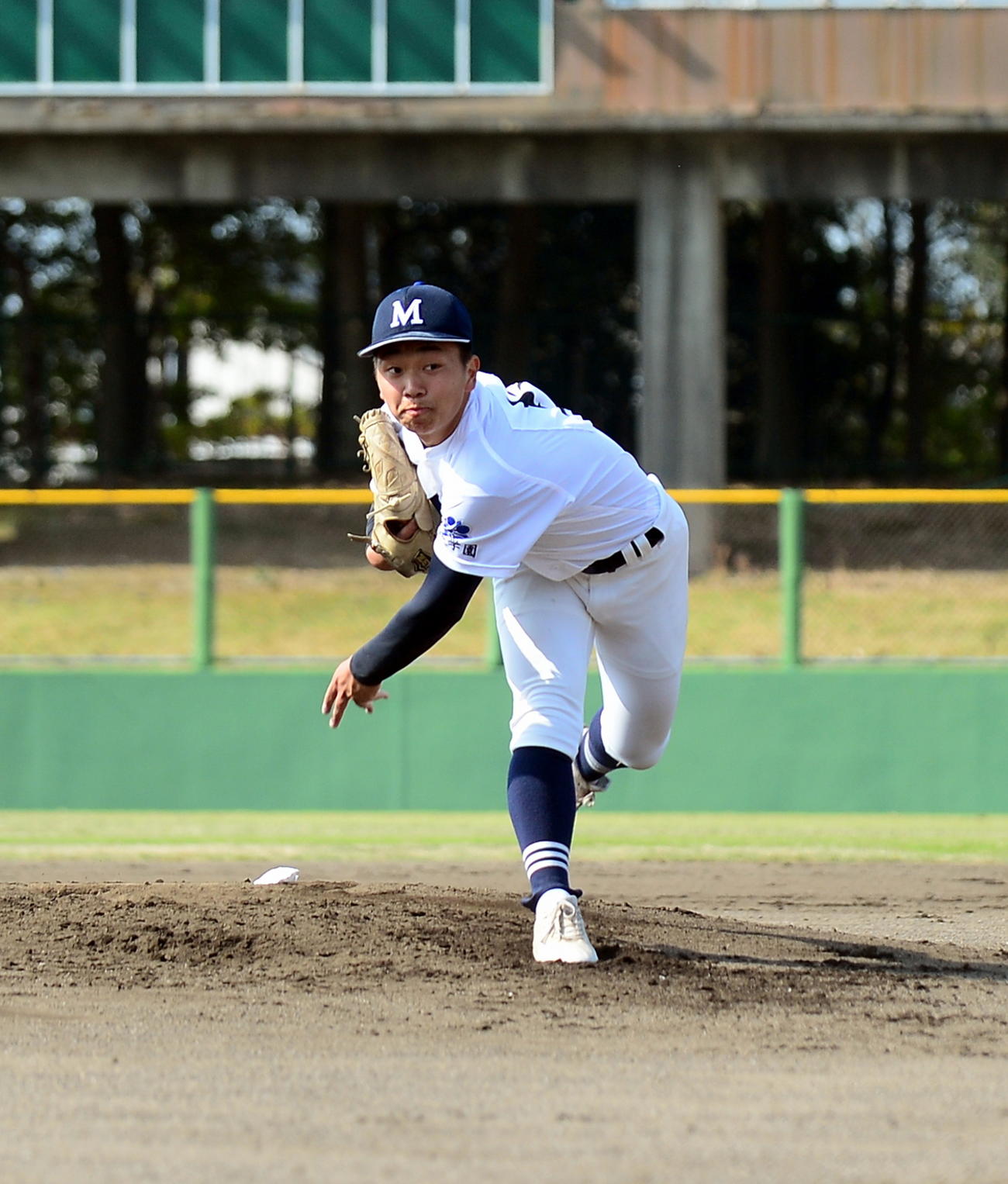 7回無失点と好投した藤枝明誠・日吉