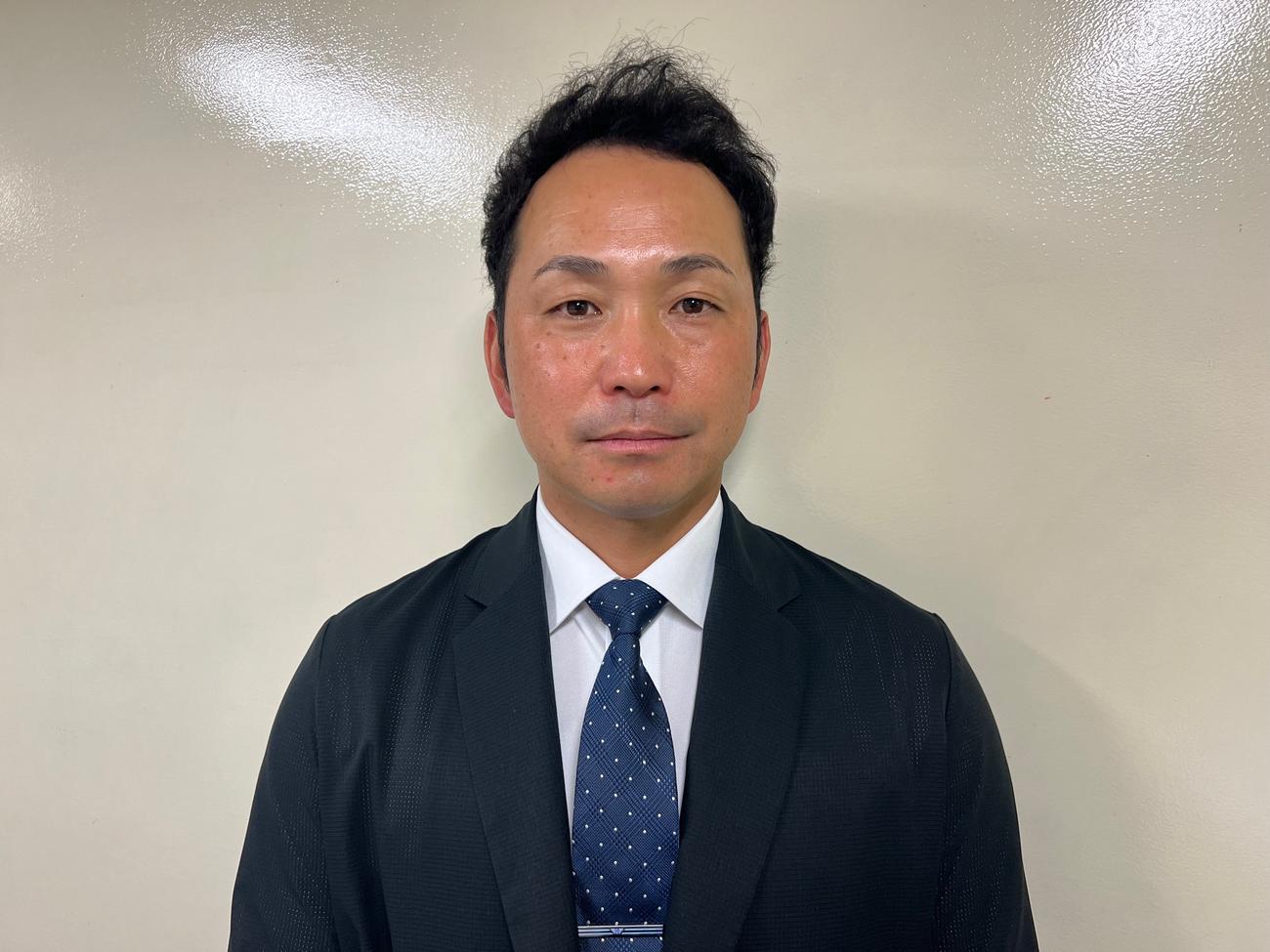 センバツ優勝を果たした高崎健康福祉大高崎の生方野球部長（撮影・金子真仁）