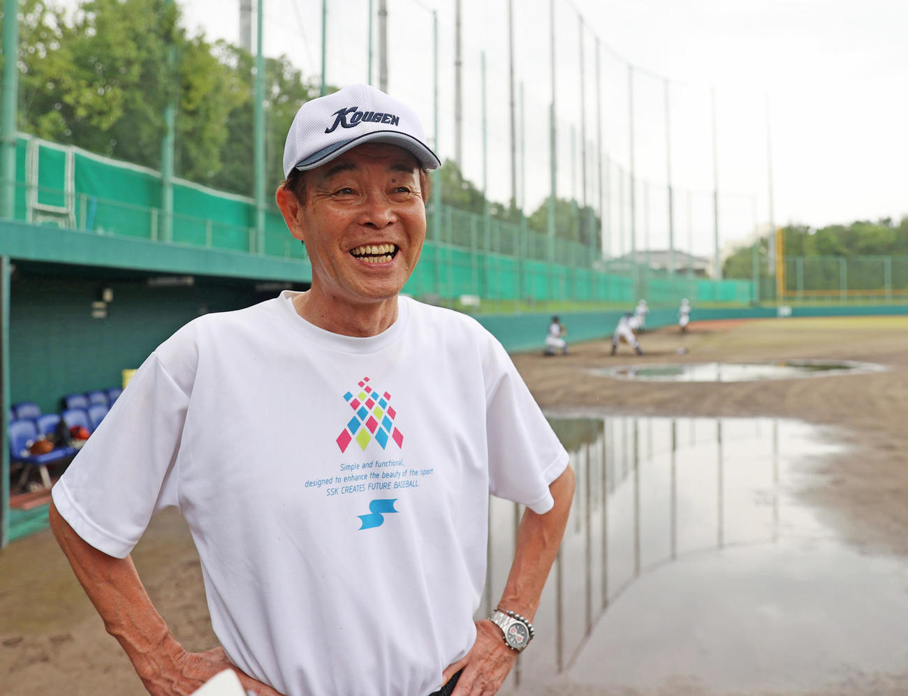 光泉カトリック・伊藤文隆前監督（2020年7月撮影）