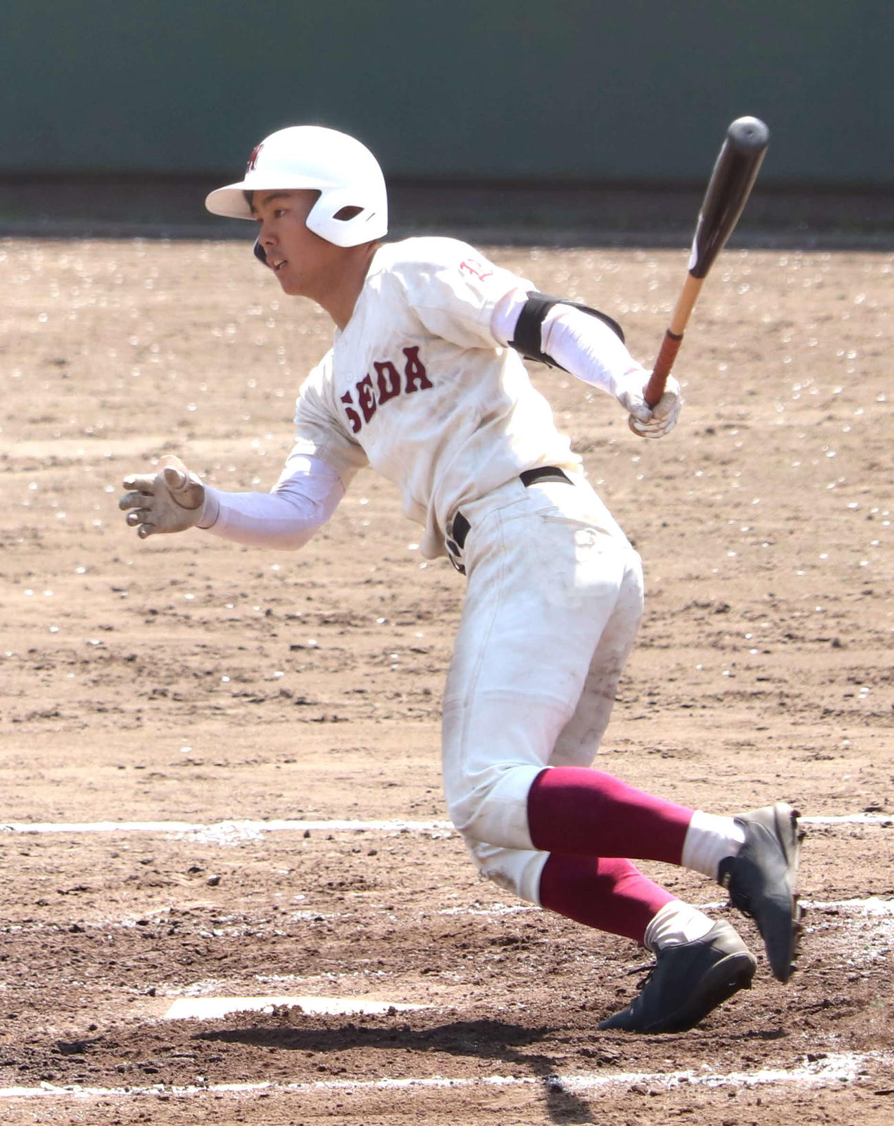 明大中野対早実　高校通算58本塁打を放った早実・宇野（撮影・佐瀬百合子）