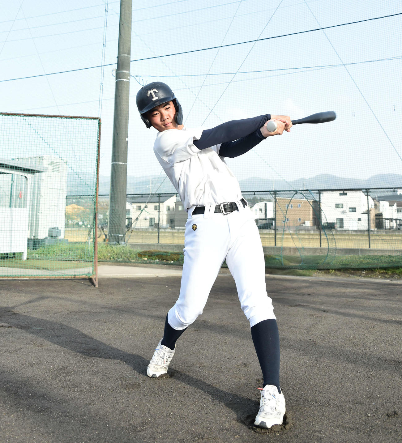 打撃好調の帝京長岡・福士