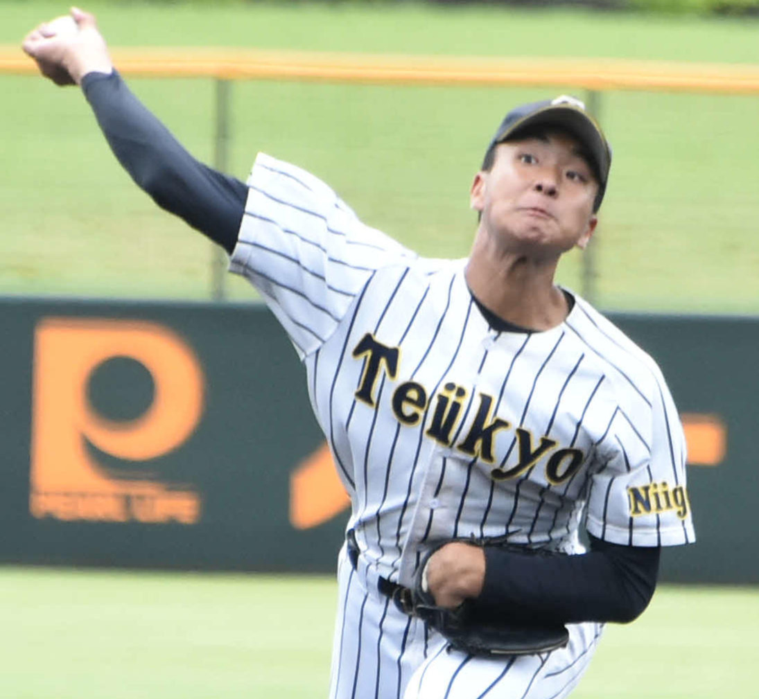 帝京長岡・茨木は5安打10奪三振で公式戦初完封