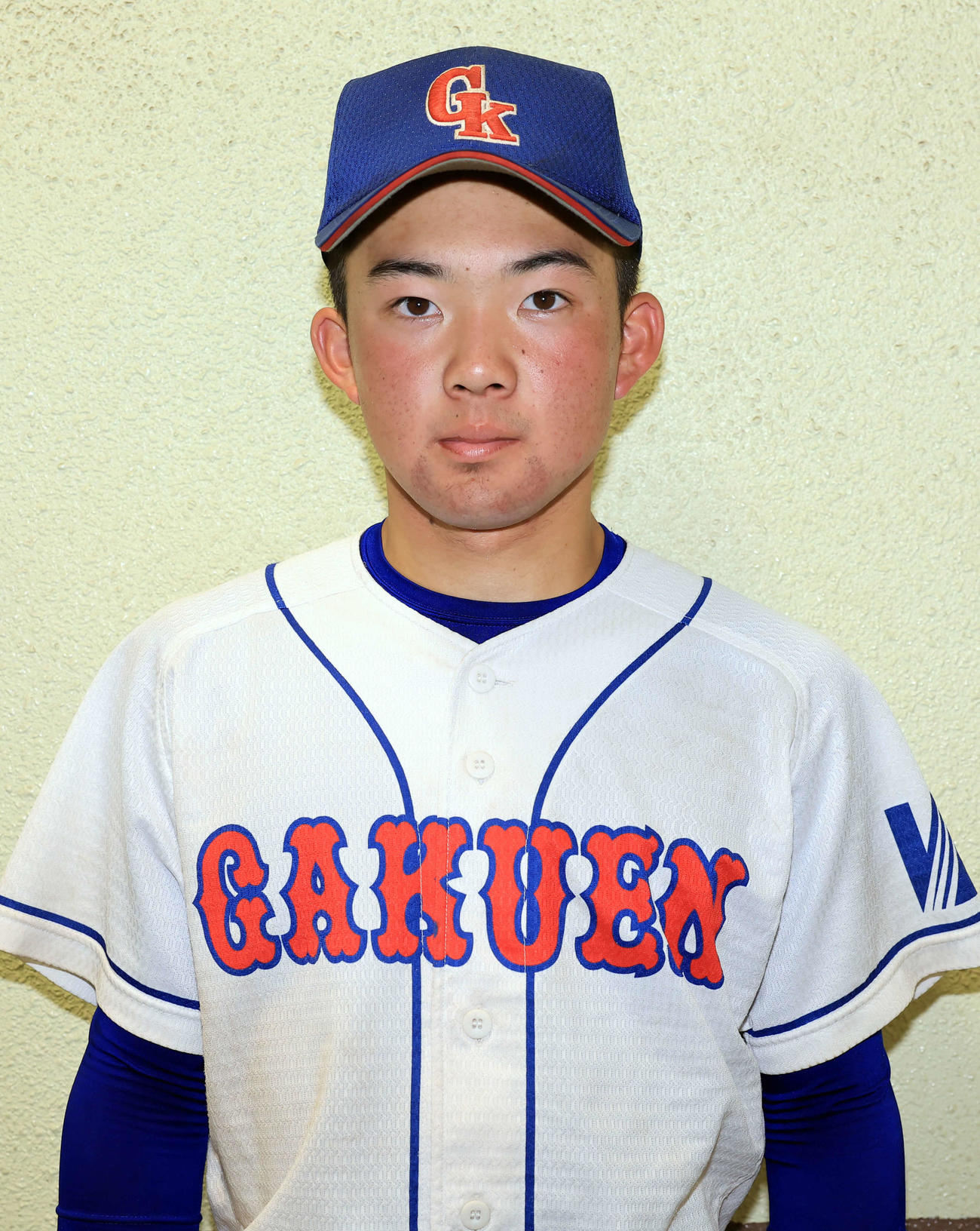 鹿島学園対樹徳　鹿島学園　諸徳寺悠斗（撮影・浅見桂子）