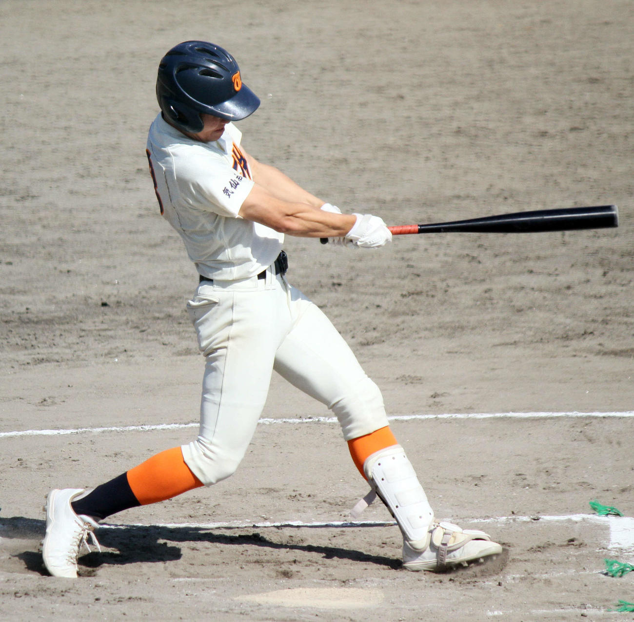 東北戦で3安打2打点の活躍を見せた東陵・沼田