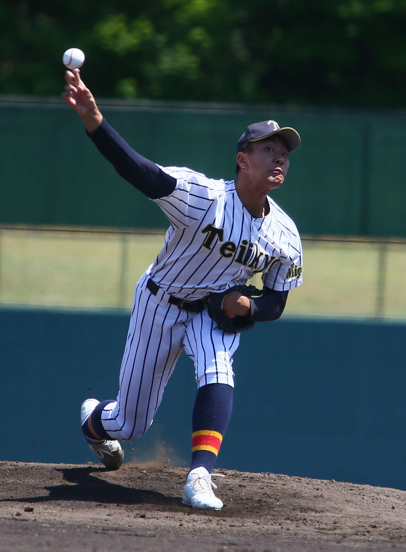 帝京長岡・茨木佑太（2024年5月11日撮影）