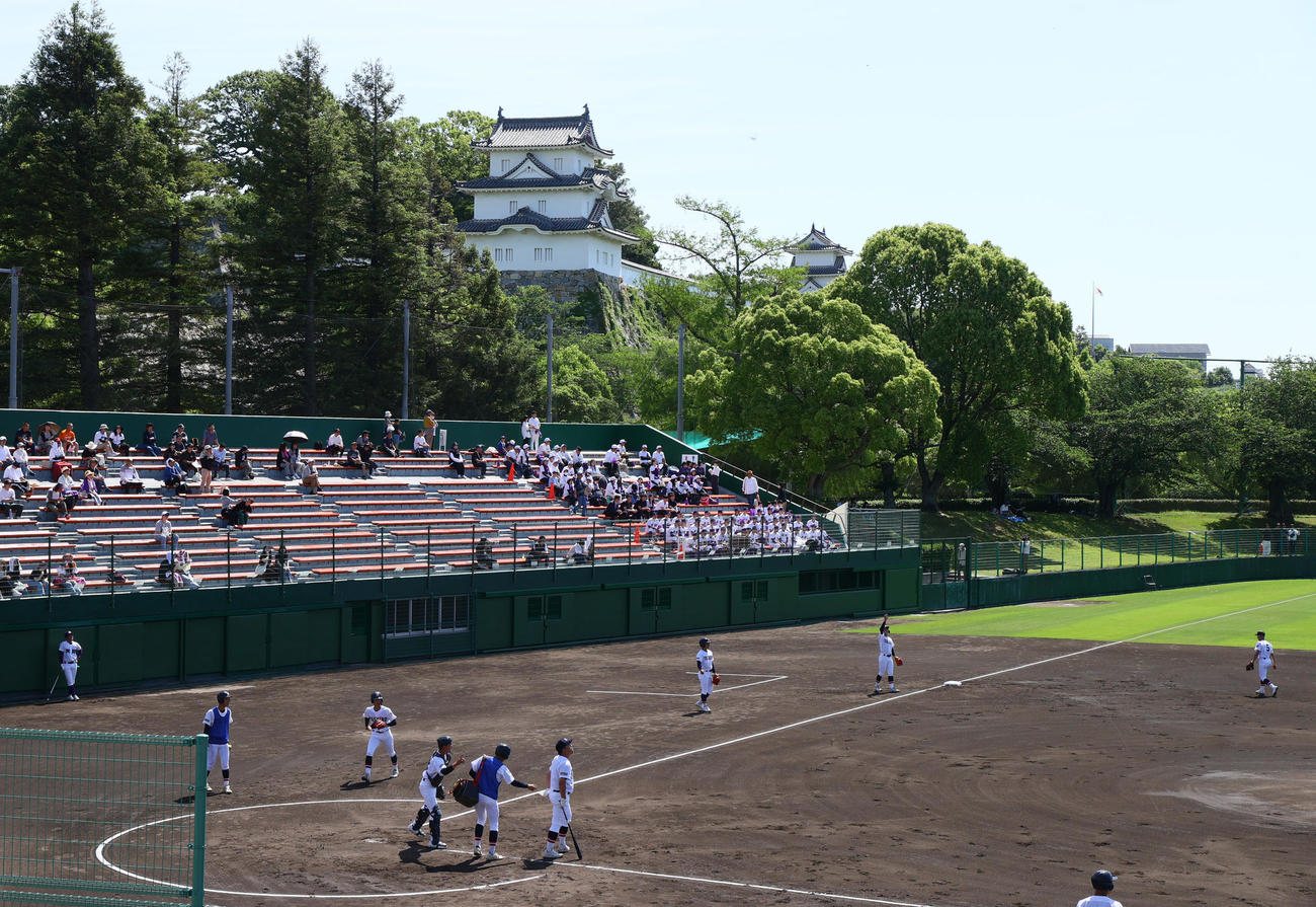 春季近畿大会が行われる明石トーカロ球場（撮影・上山淳一）