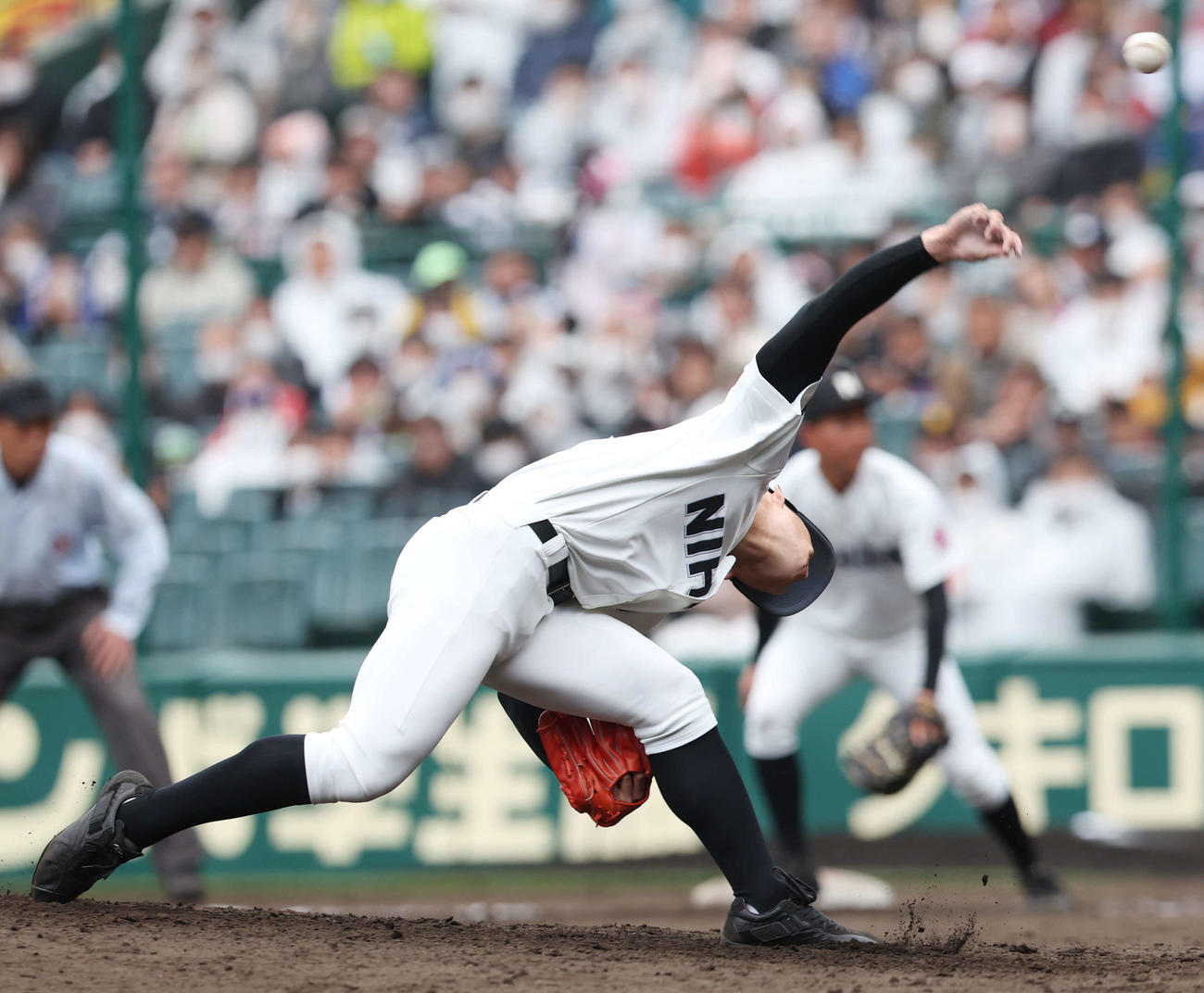 長崎日大・西尾海純（2023年3月撮影）