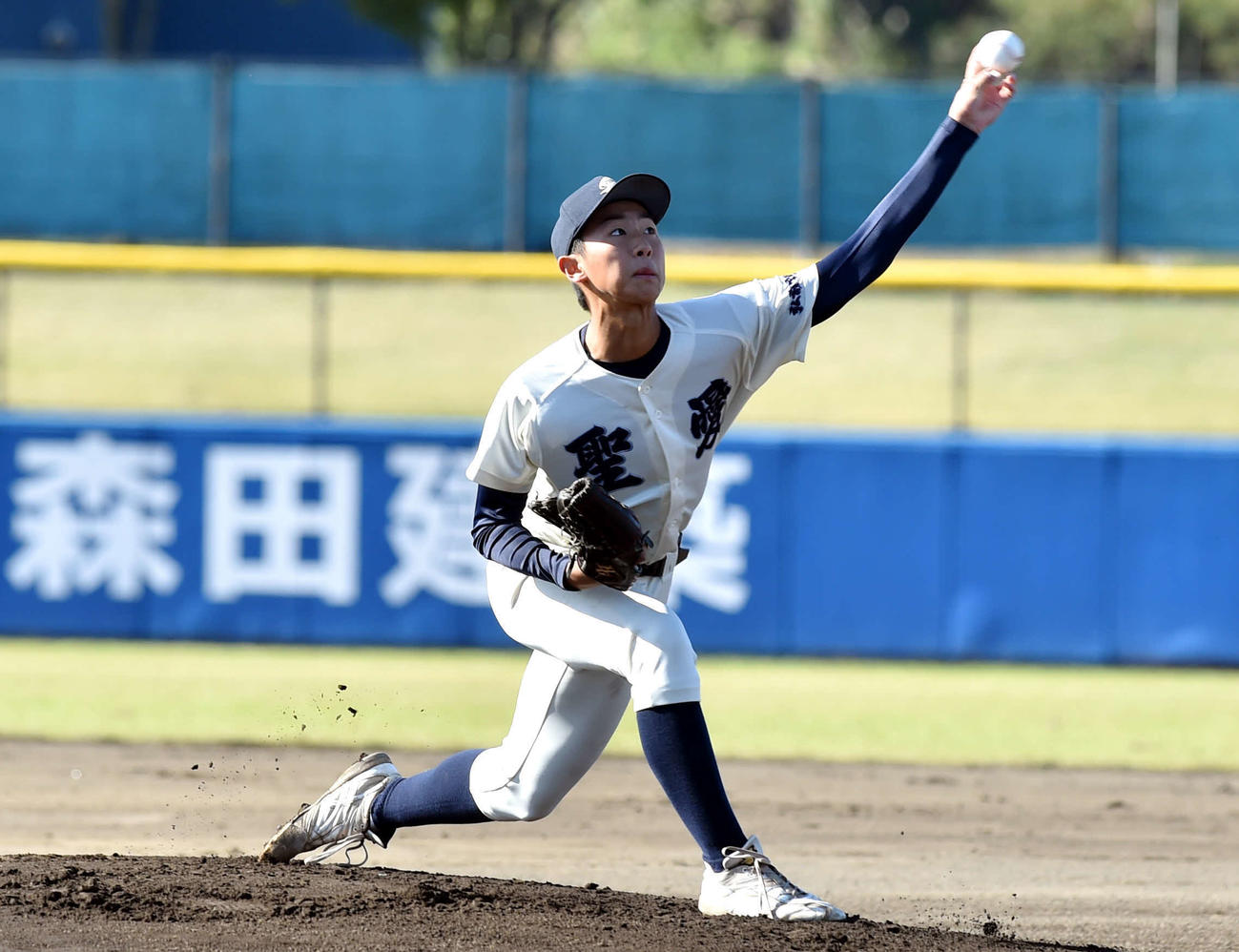 弘前学院聖愛・芹川丈治（2023年10月18日撮影）
