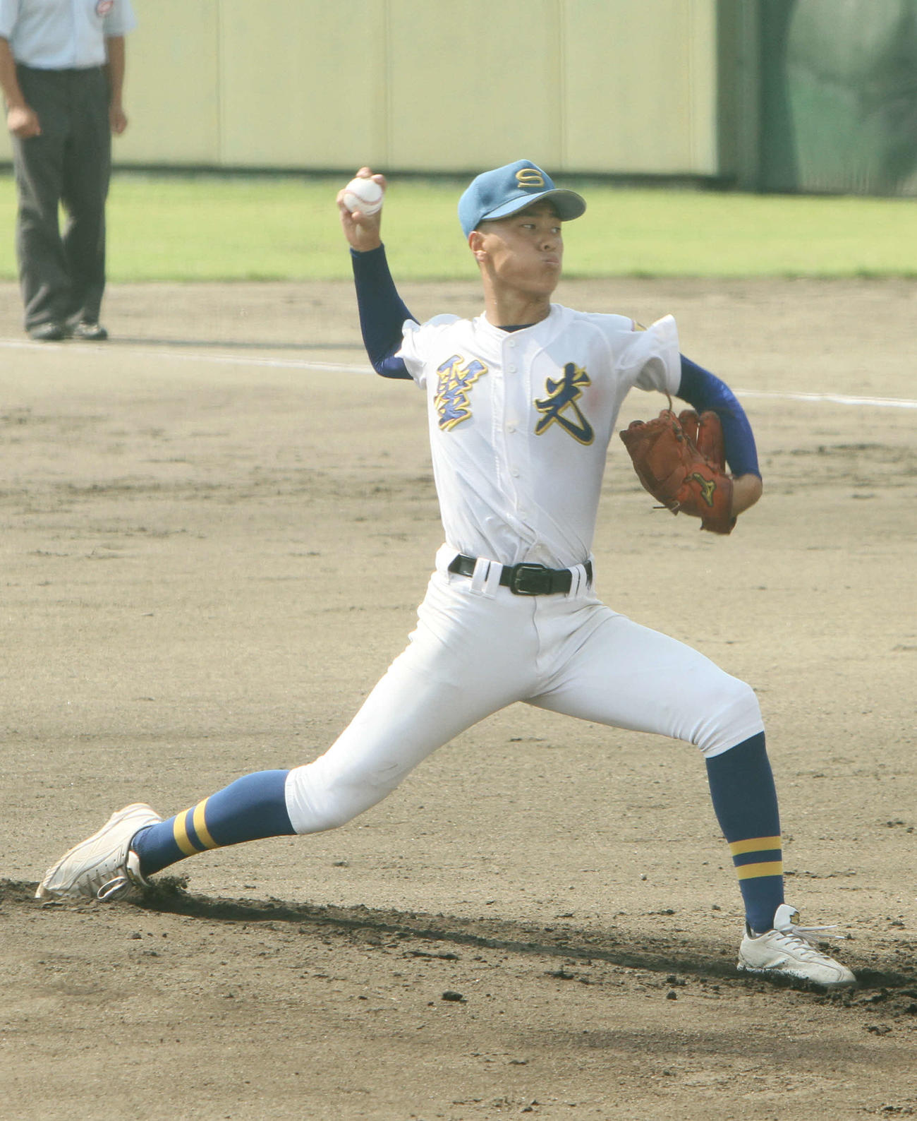 聖光学院・古宇田烈（2023年9月撮影）