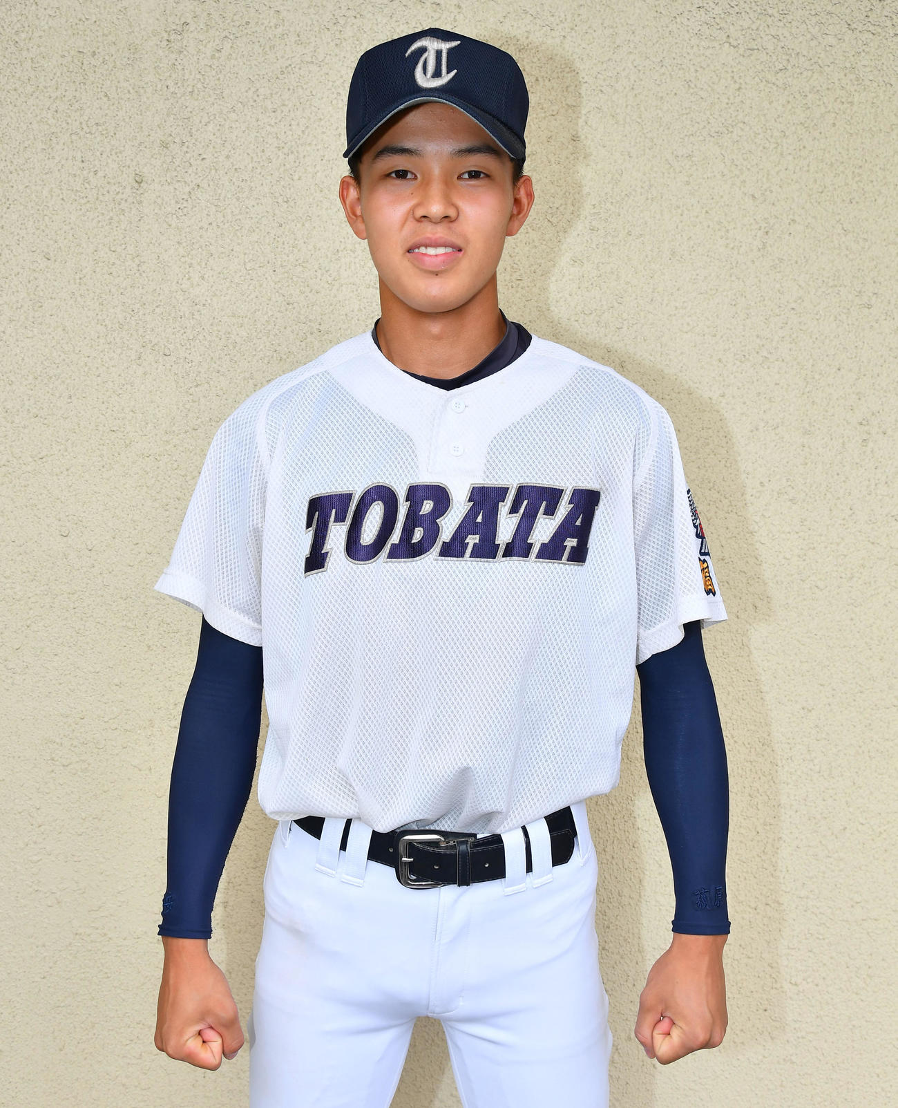 戸畑・萩原望安内野手（撮影・岩下翔太）