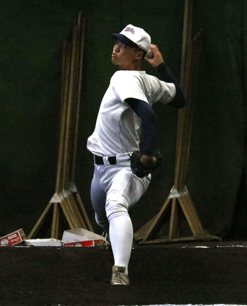 熊谷商の145キロ右腕 中村謙吾「絶対に負けたくない」好ライバルの存在