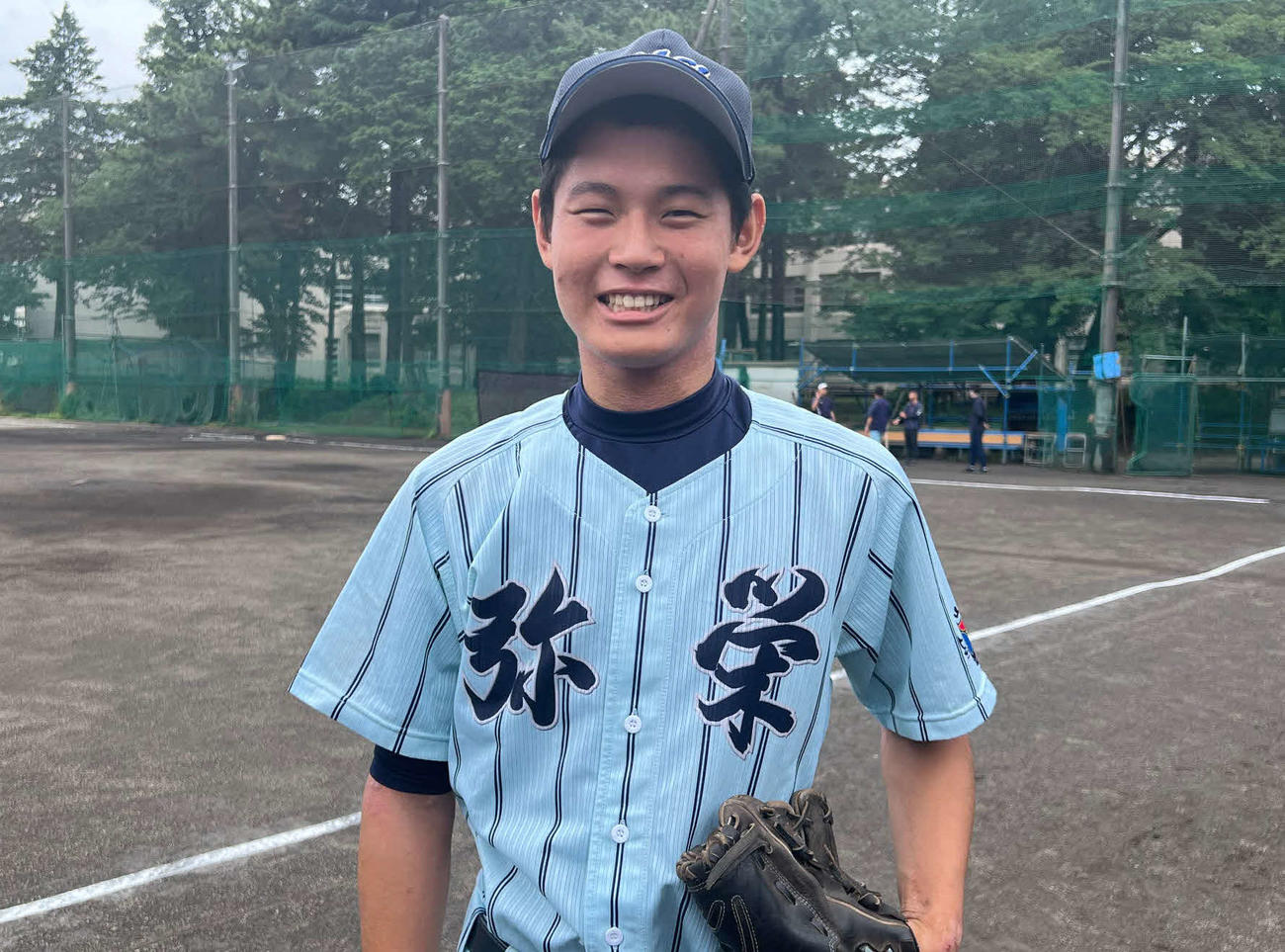 相模原弥栄の大川内瑠汰投手（撮影・金子真仁）