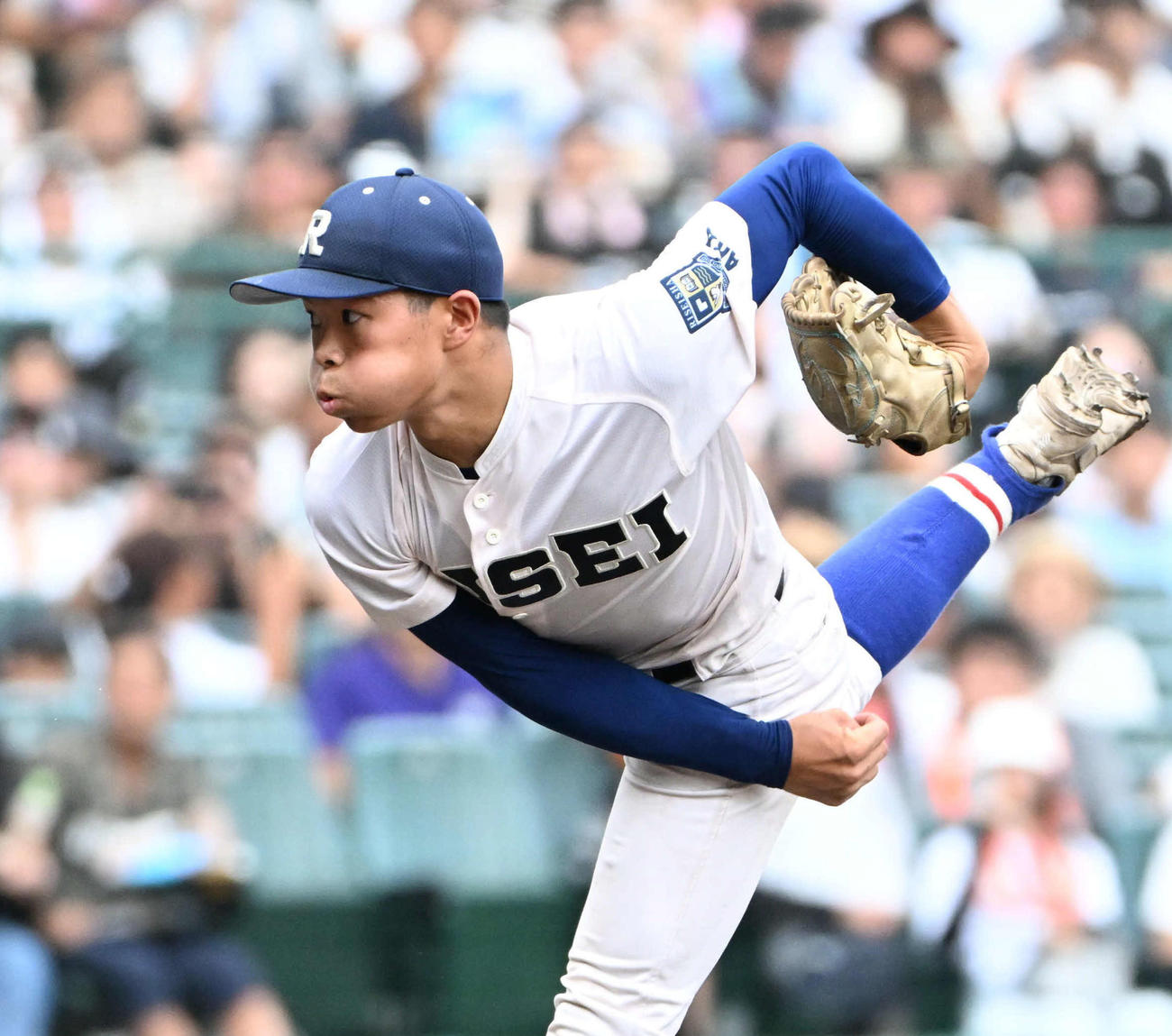 履正社・高木大希（2023年撮影）