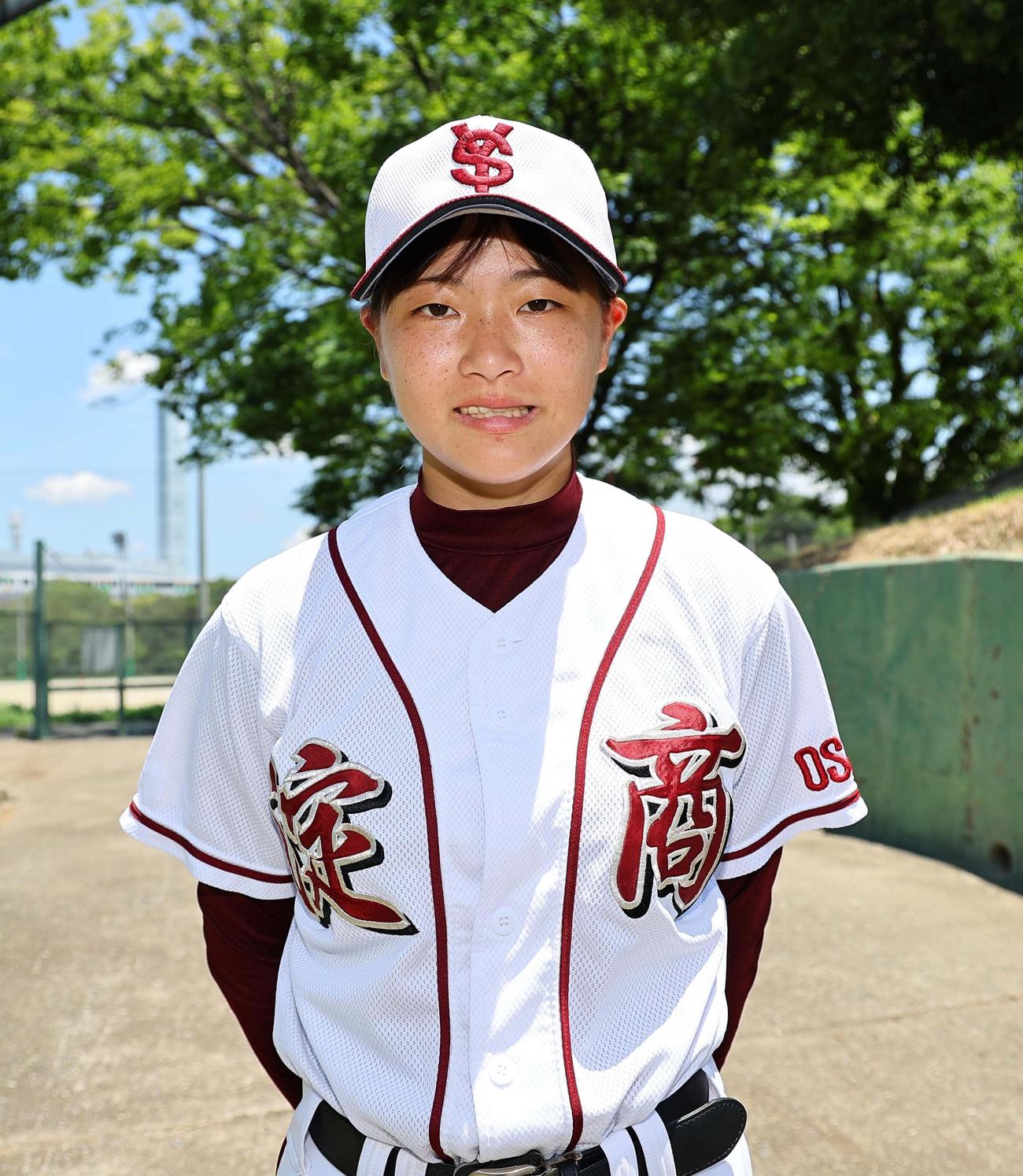 淀商・永宮主将（撮影・上田博志）
