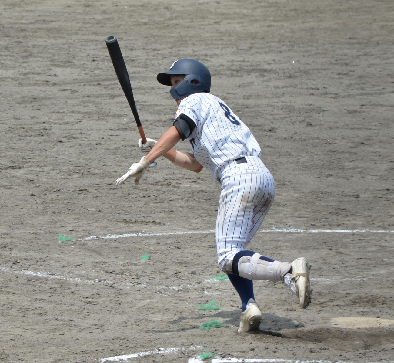気仙沼戦でチーム最多の3安打を放った東北・西城（撮影・濱本神威）