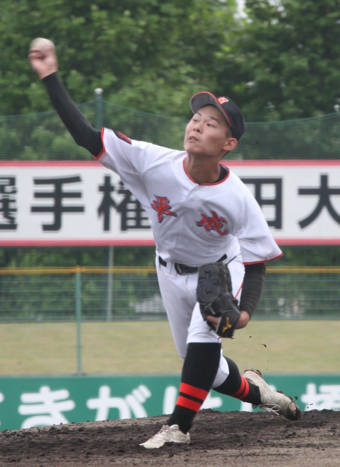 143球の力投を見せた平成の北嶋