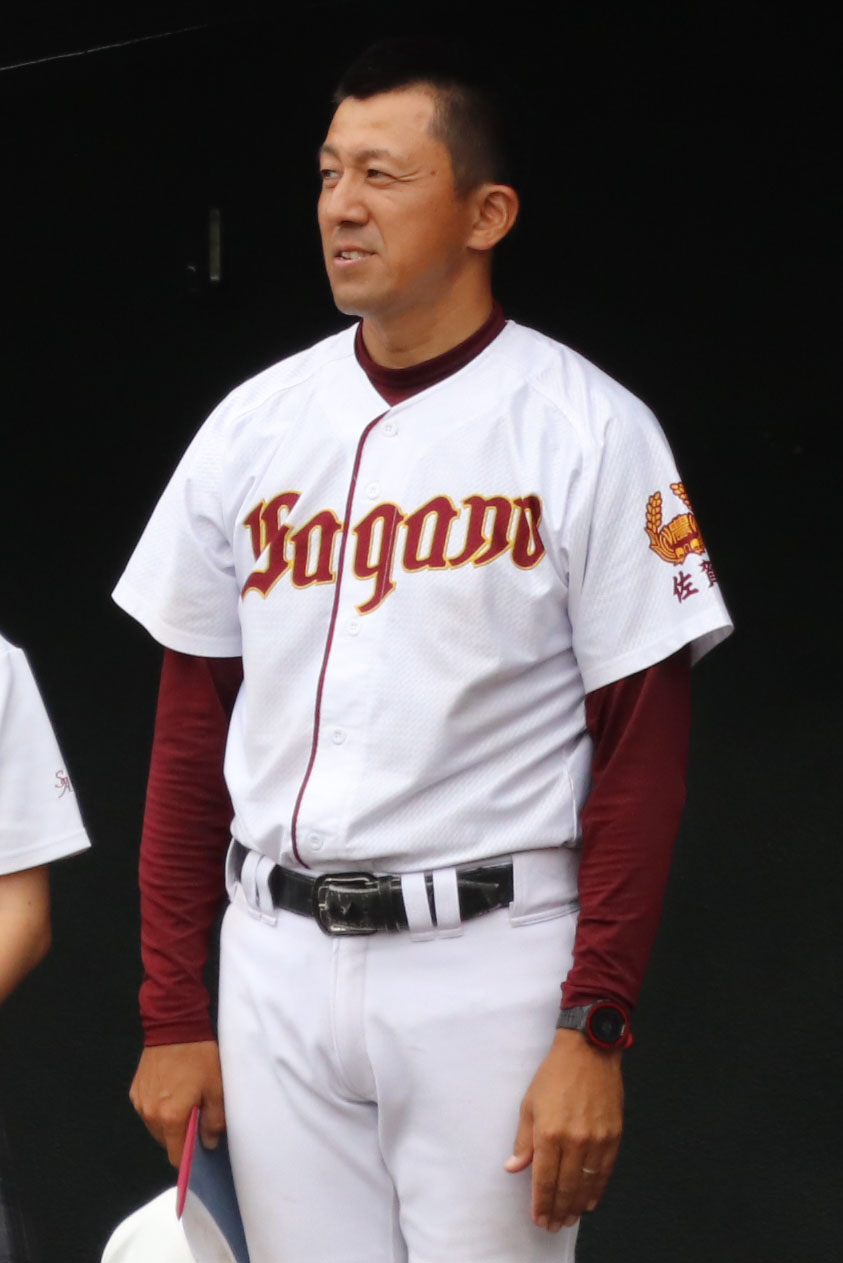 佐賀農対鹿島　佐賀農平野監督（撮影・鬼束羽瑠菜）