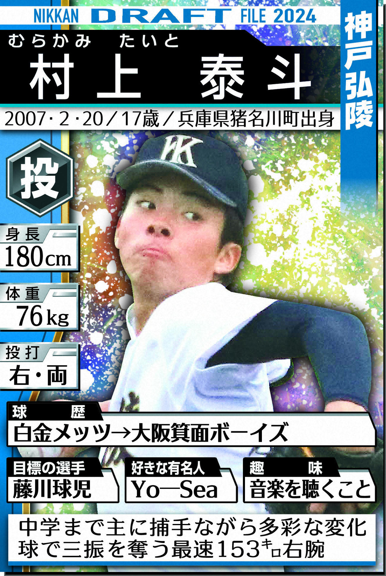 ドラフトファイル：村上泰斗