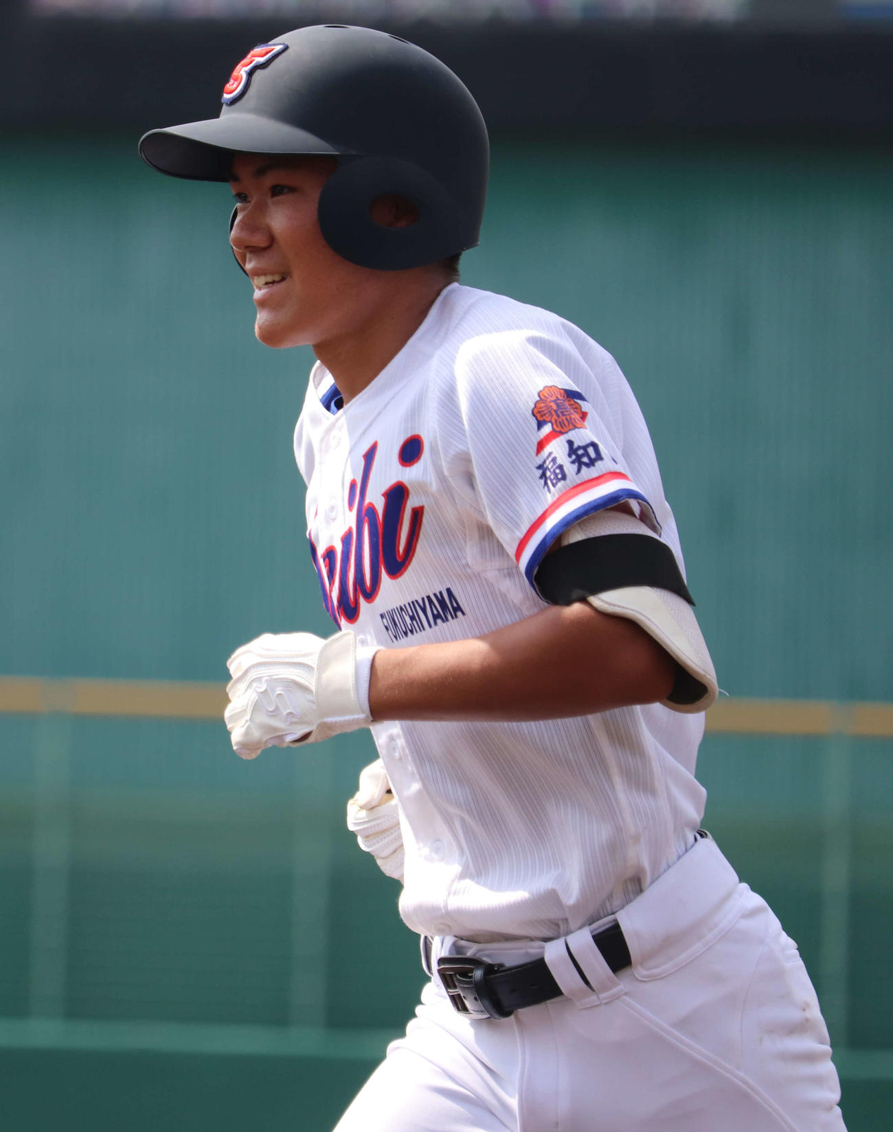 北嵯峨対福知山成美　福知山成美の森下渓介外野手（2年）