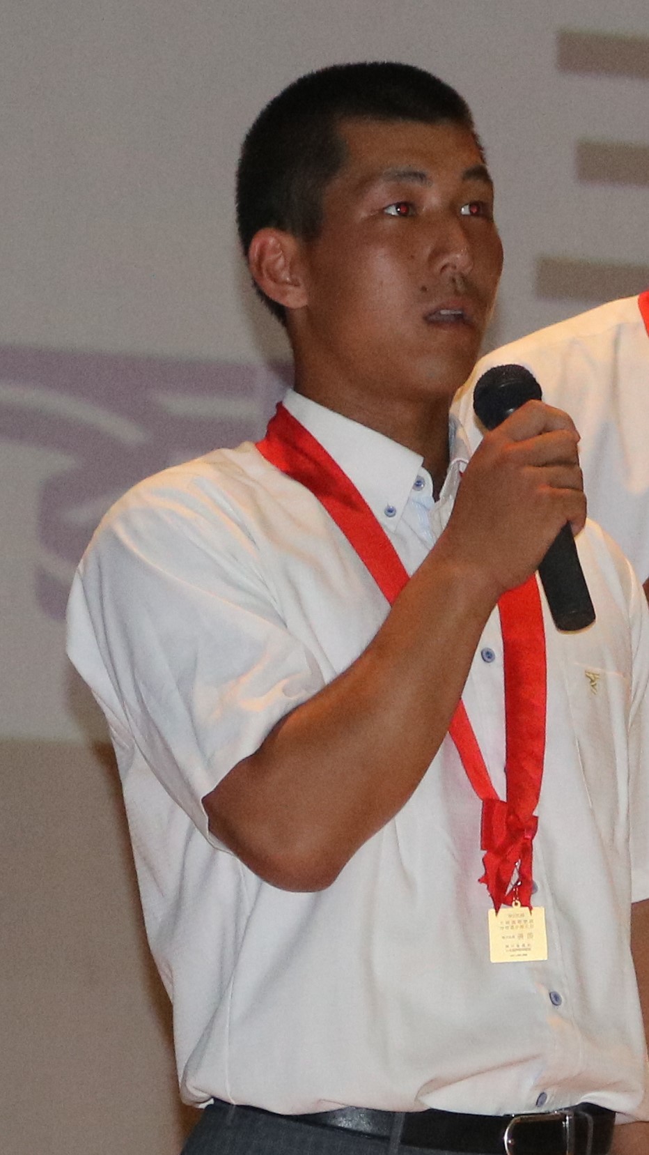 東海大相模優勝報告会　甲子園へ意気込む木村（撮影・深田雄智）