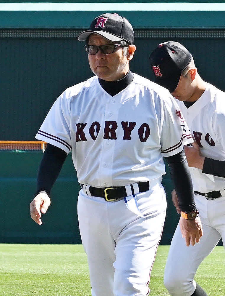 広陵・中井哲之監督（2024年3月27日撮影）