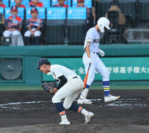 甲子園】英明エース清家準9回1失点完投「1球に歓声が湧いたり本当に