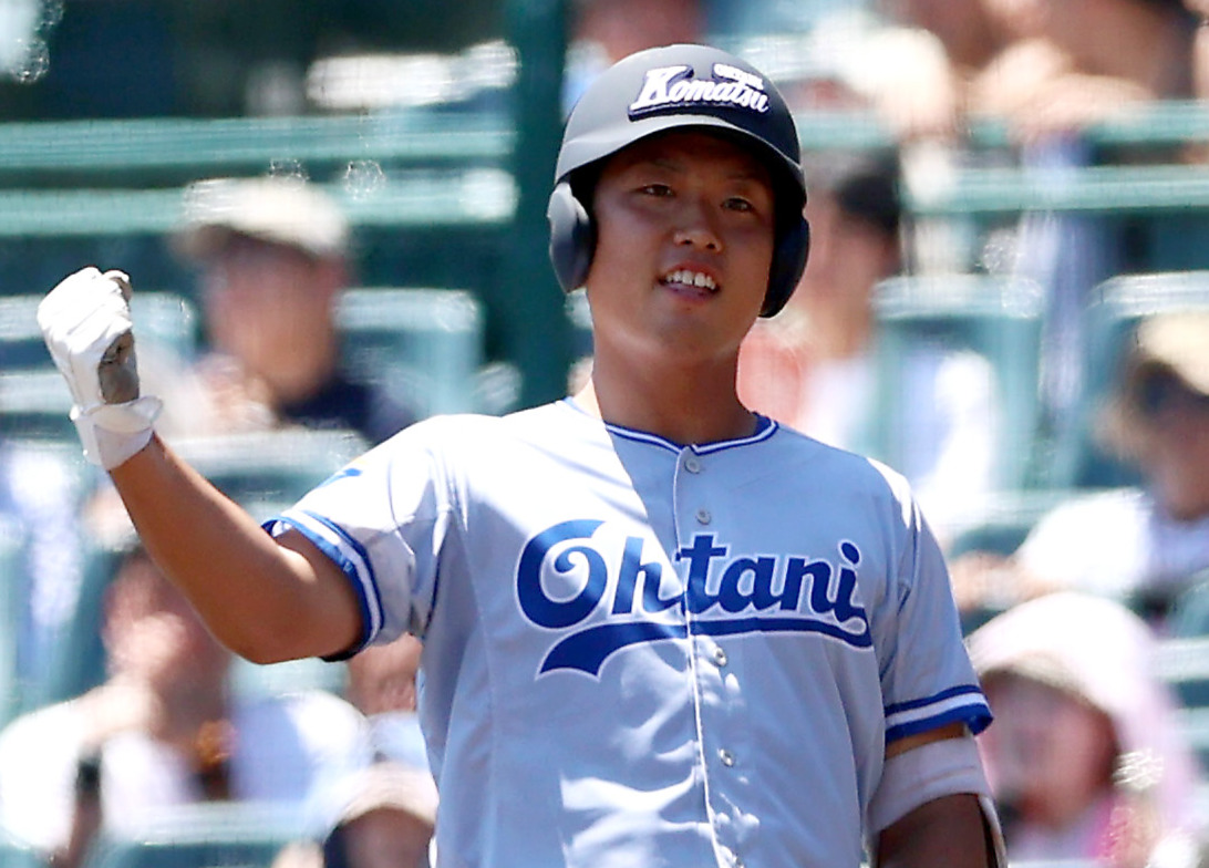 小松大谷の東野主将（2024年8月8日撮影）