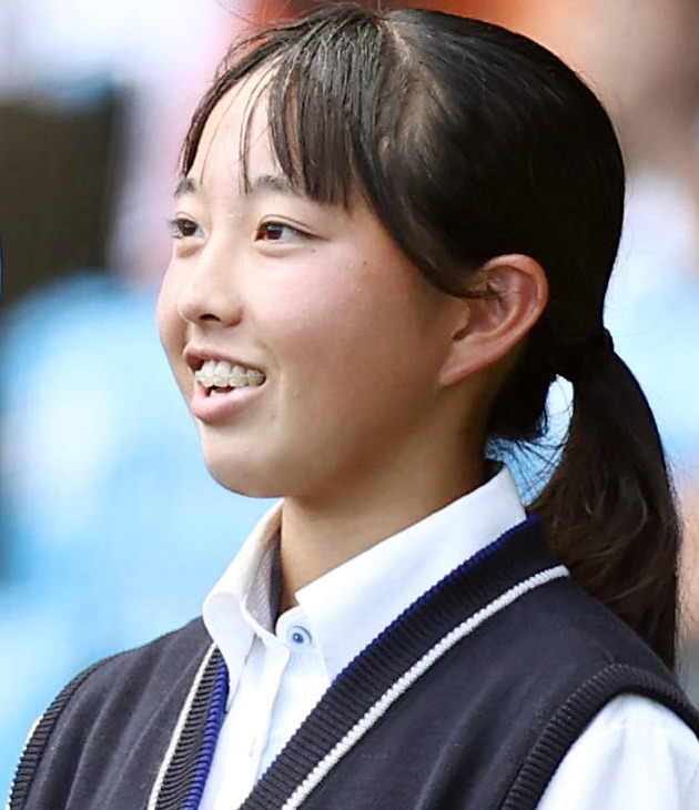 東海大相模・岡村日和マネジャー（2024年8月12日撮影）