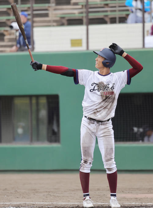 桐光学園・森（7月10日撮影・野上伸悟）