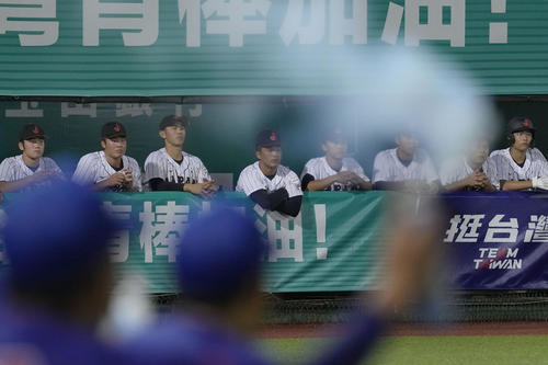決勝で台湾に敗れた高校日本代表＝台北（共同）