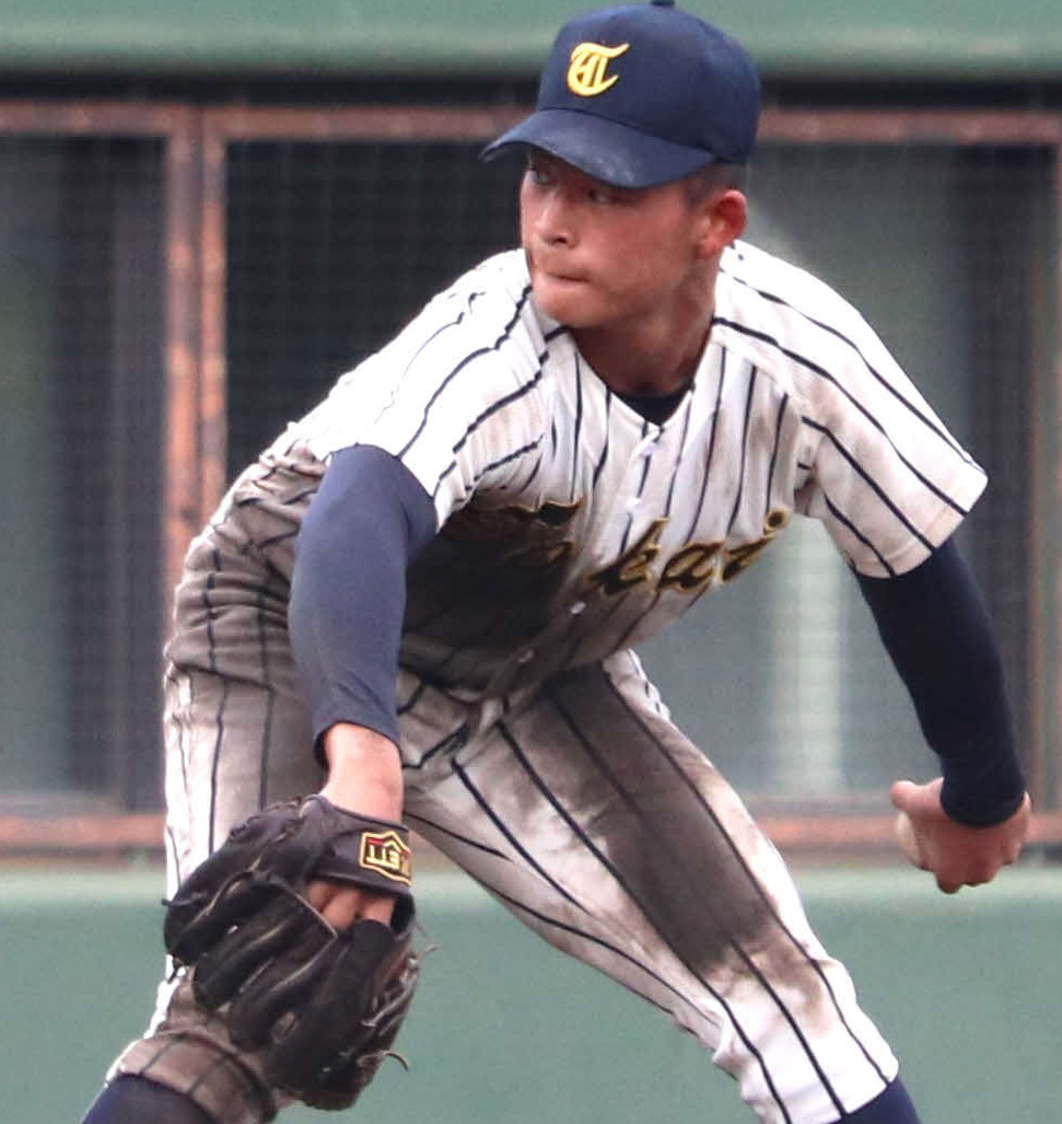 東海大相模対白山　初戦で先発した東海大相模・菅野（撮影・佐瀬百合子）