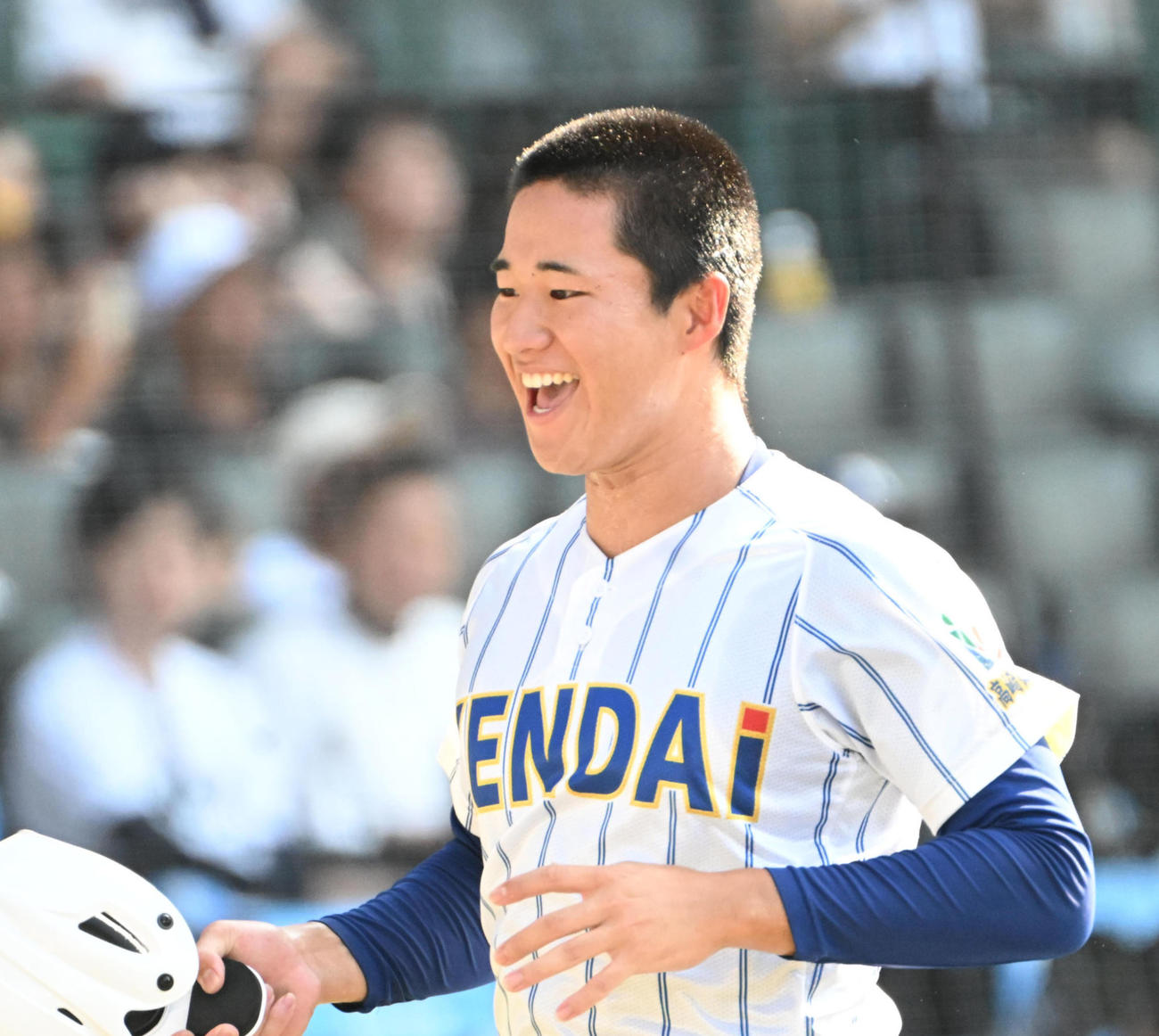 健大高崎・田中陽翔（2024年8月撮影）