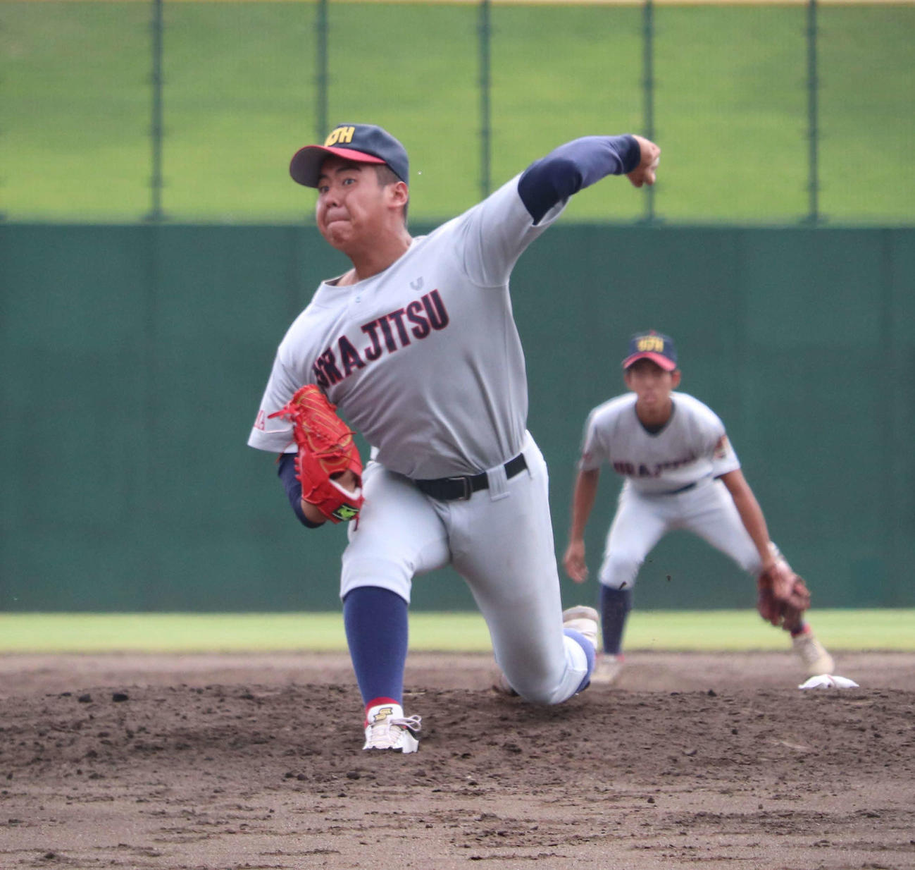 山村学園対浦和実　先発した浦和実・駒木根（撮影・佐瀬百合子）