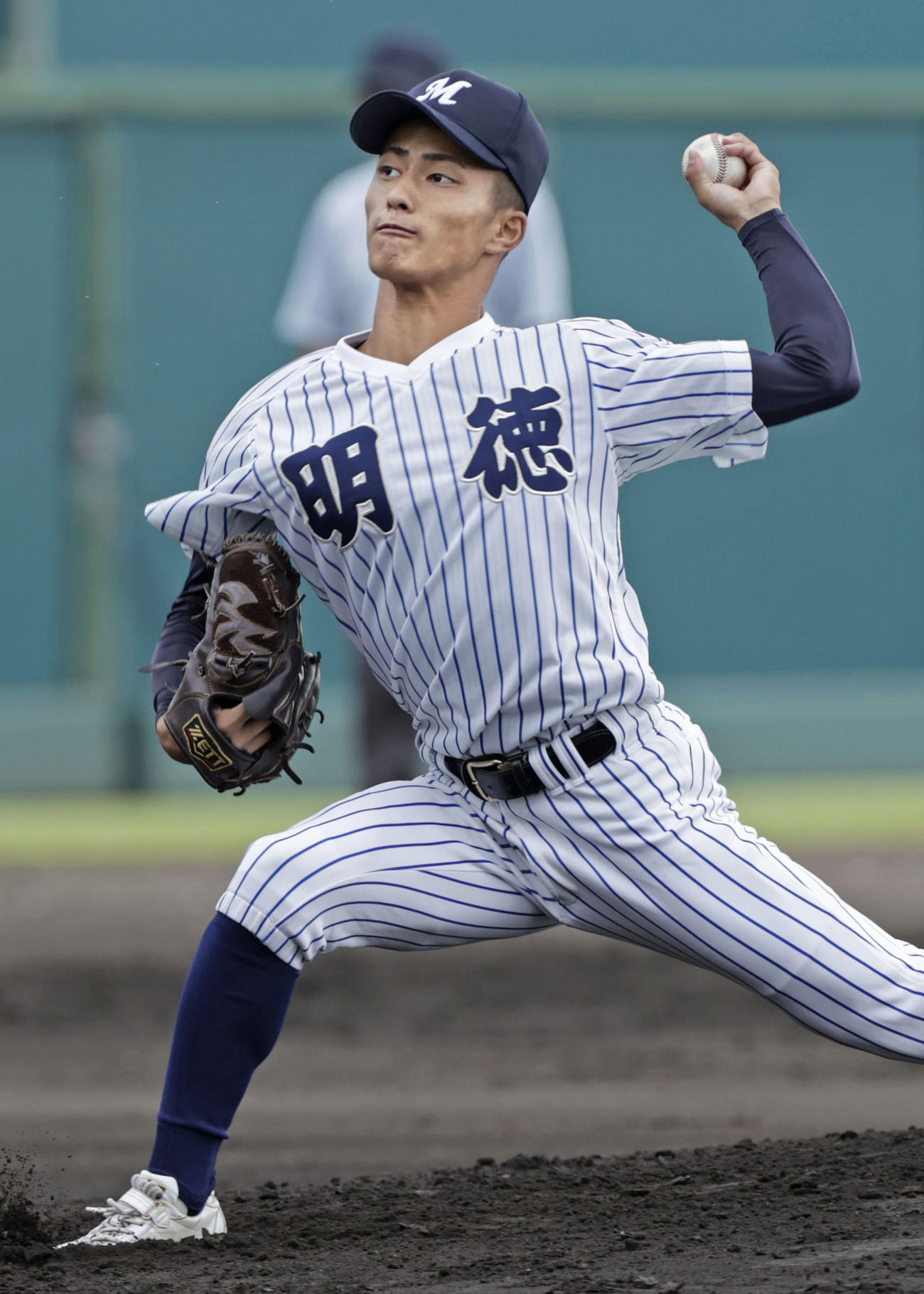 京都国際戦で完投した明徳義塾・池崎（共同）
